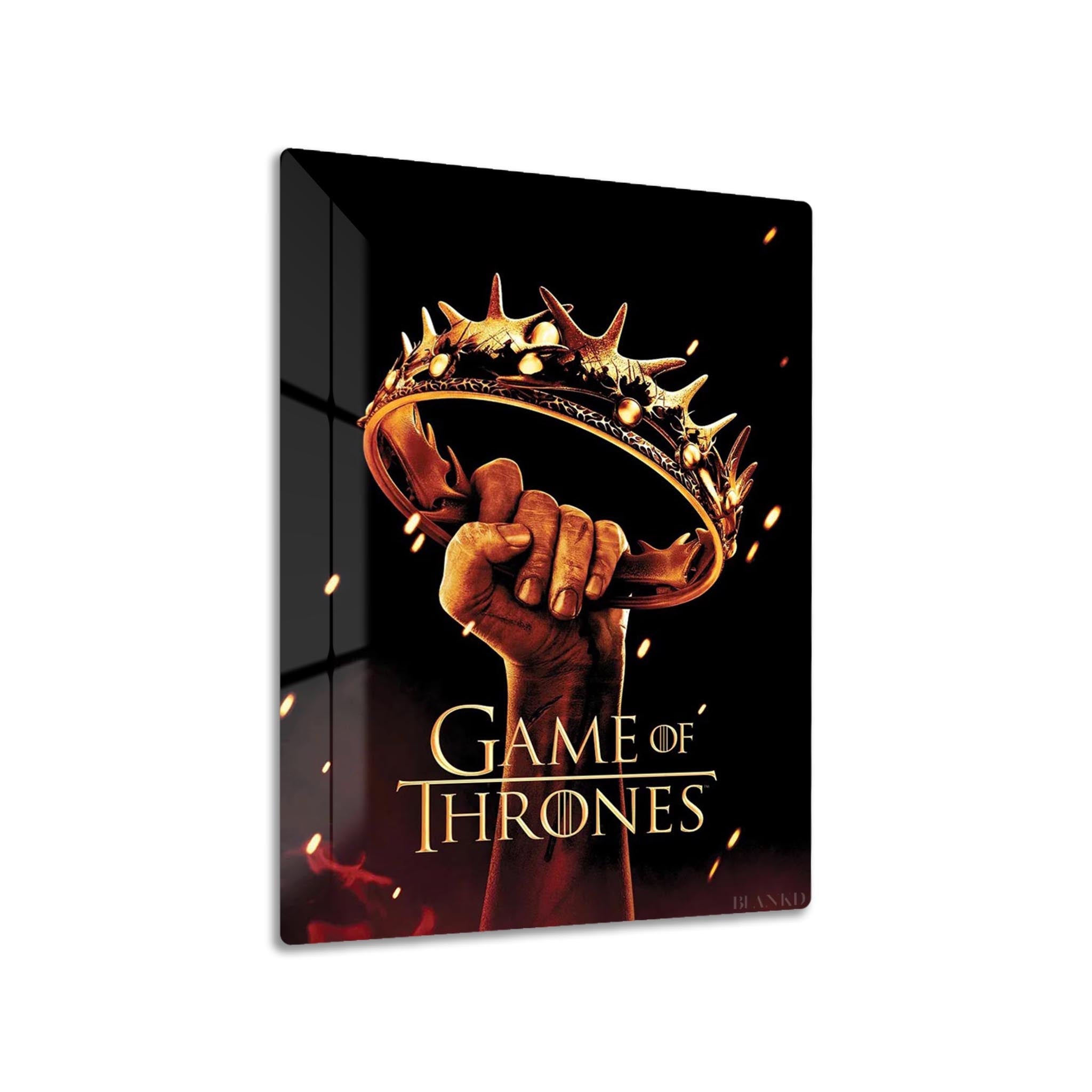 Game of Thrones Season 2 metal poster